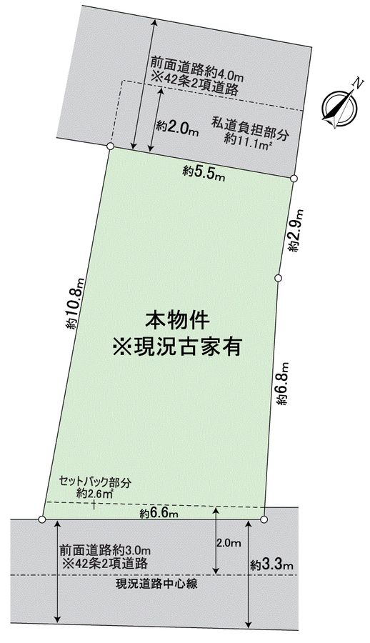 寝屋川市池田東町 区画図 区画図