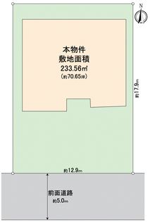 枚方市楠葉朝日2丁目 区画図