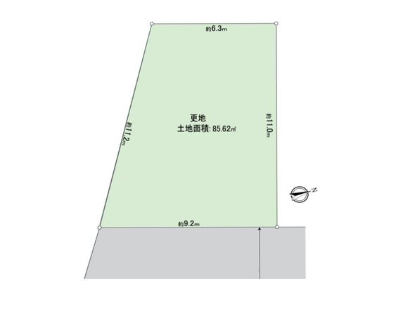 枚方市春日元町2丁目 区画図