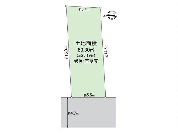 枚方市藤阪元町3丁目 区画図 枚方市藤阪元町3丁目 区画図