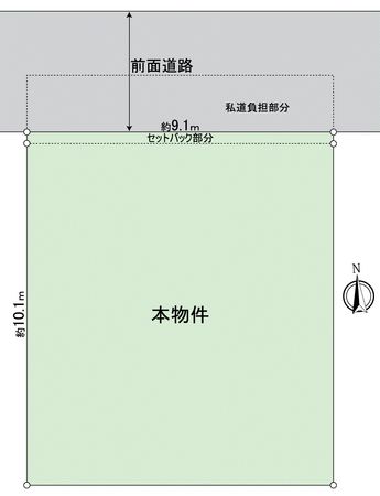 枚方市伊加賀寿町 区画図 枚方市伊加賀寿町 区画図