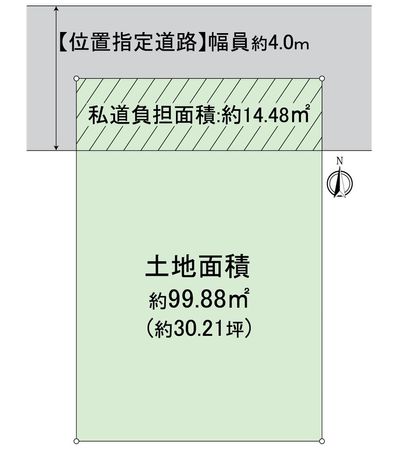 黄金野1丁目 区画図 黄金野1丁目 区画図