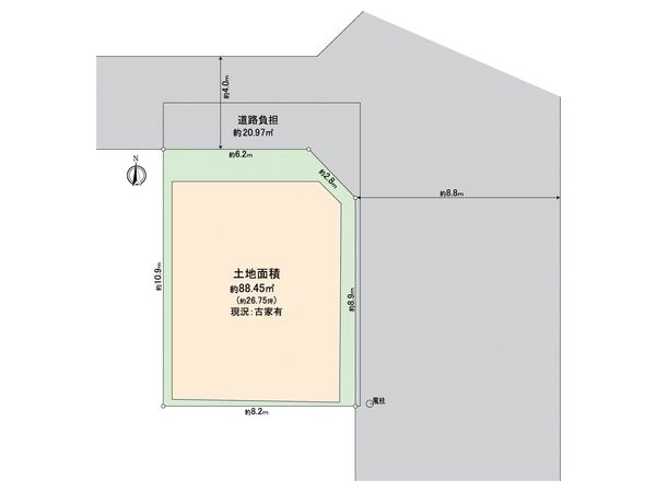 寝屋川市香里西之町 間取図(平面図) 寝屋川市香里西之町 間取図(平面図)