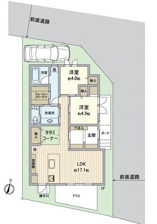 寝屋川市高宮2丁目 戸建 間取図(平面図) 寝屋川市高宮2丁目 戸建 間取図(平面図)