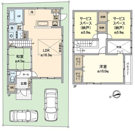 間取図(平面図)