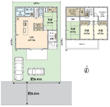 枚方市中宮北町 間取図(平面図) 枚方市中宮北町 間取図(平面図)