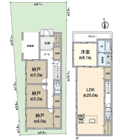 間取図(平面図)