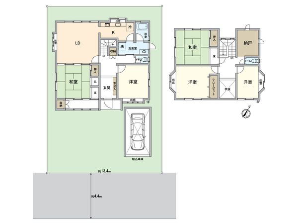 枚方市翠香園町 間取図(平面図) 枚方市翠香園町 間取図(平面図)