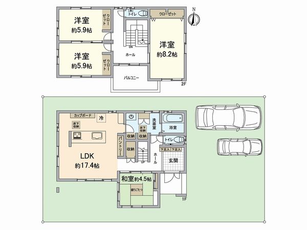 間取図(平面図)