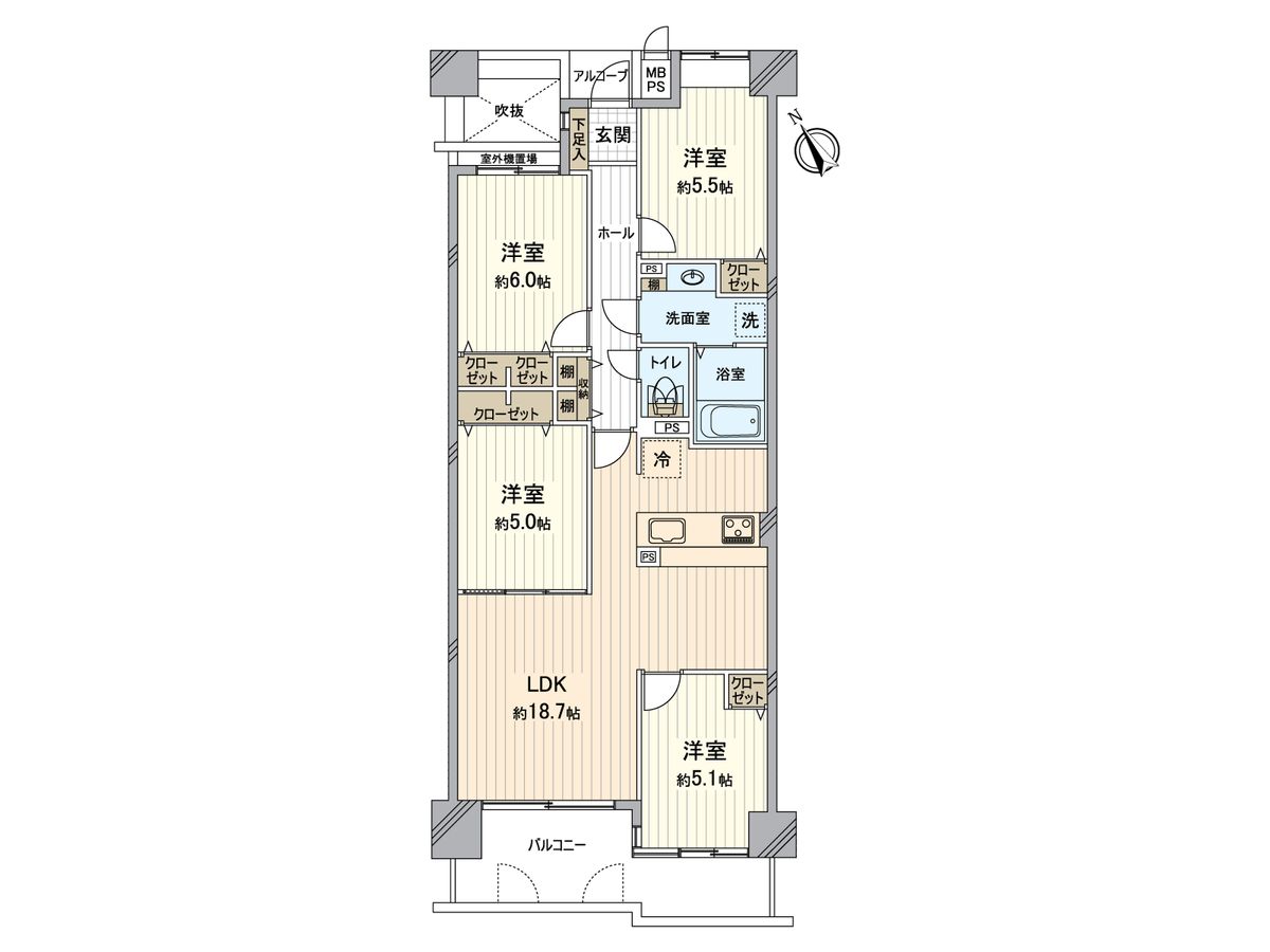 間取図(平面図)