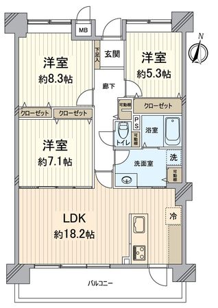間取図(平面図)