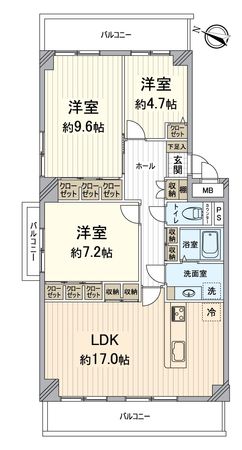 間取図(平面図)