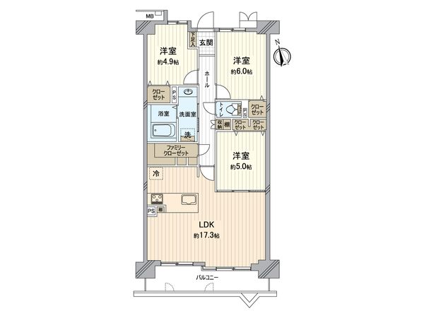 枚方長尾ガーデンハウス 間取図(平面図) 枚方長尾ガーデンハウス 間取図(平面図)