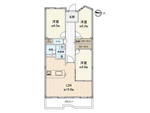 アドリーム交野 間取図(平面図)