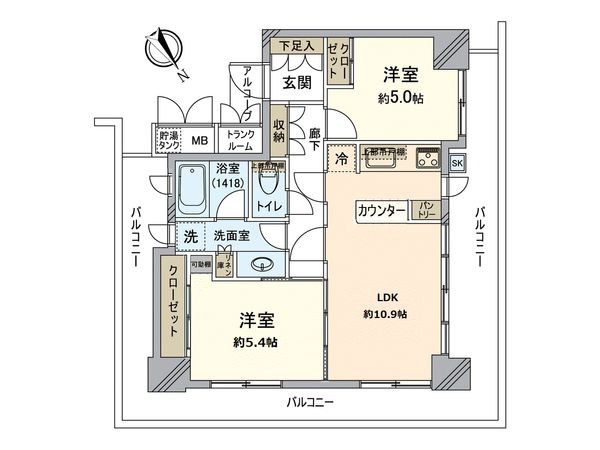 間取図(平面図)