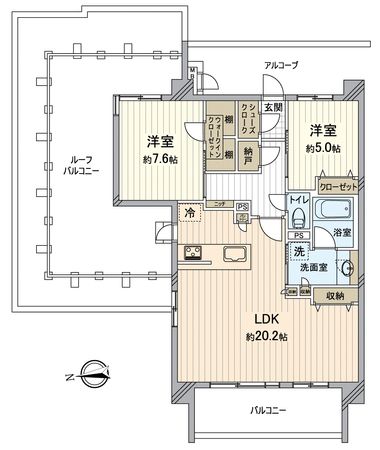 間取図(平面図)