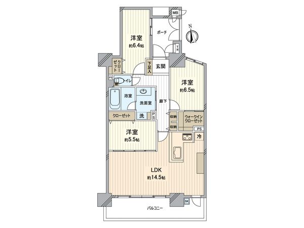 ロイヤルメドゥ香里園タワー 間取図(平面図) ロイヤルメドゥ香里園タワー 間取図(平面図)