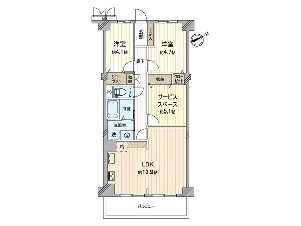 間取図(平面図)