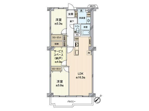 間取図(平面図)