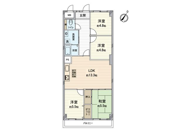 間取図(平面図)