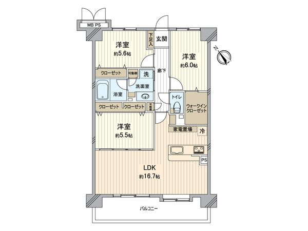 間取図(平面図)