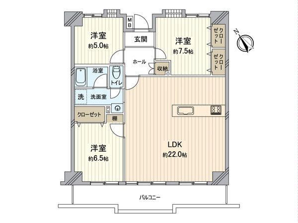 アドバンスねやがわ 2号館 間取図(平面図) アドバンスねやがわ 2号館 間取図(平面図)