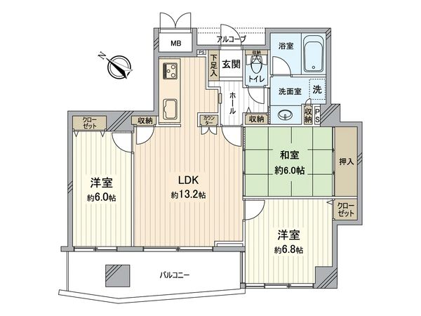 間取図(平面図)