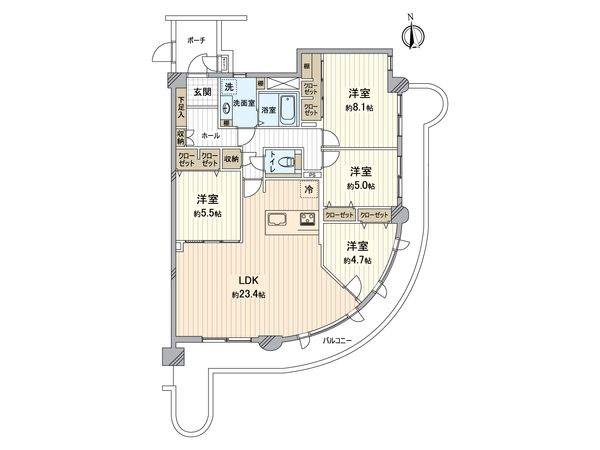 ロイヤルシャトーねやがわオークビル 間取図(平面図) ロイヤルシャトーねやがわオークビル 間取図(平面図)
