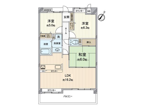 ルイシャトレ枚方 間取図(平面図) ルイシャトレ枚方 間取図(平面図)