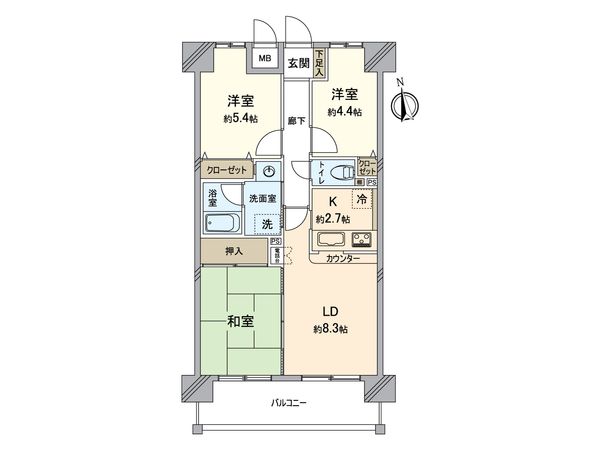 藤和シティホームズ香里園 間取図(平面図) 藤和シティホームズ香里園 間取図(平面図)