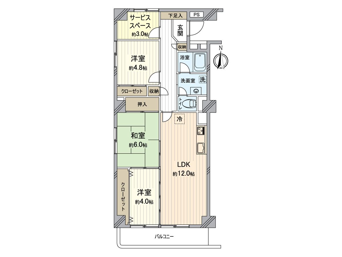 間取図(平面図)