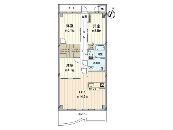 アドリーム交野 間取図(平面図) アドリーム交野 間取図(平面図)
