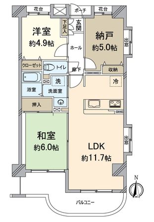 間取図(平面図)