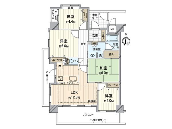 間取図(平面図)