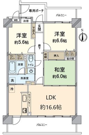 間取図(平面図)