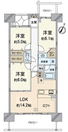 間取図(平面図)