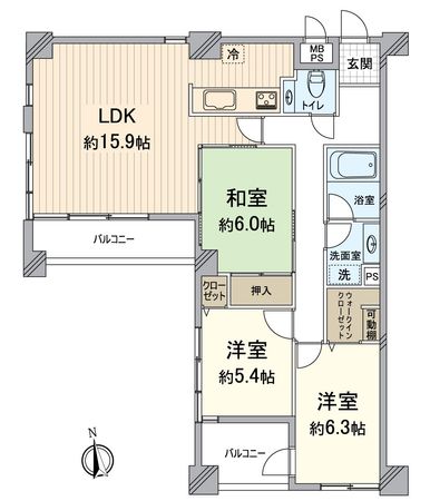 間取図(平面図)
