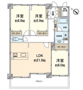 間取図(平面図) 間取図(平面図)
