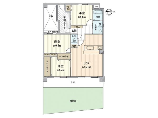 間取図(平面図)