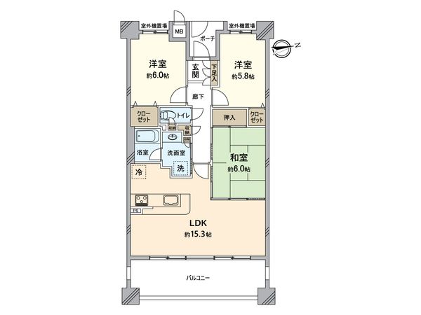 間取図(平面図)