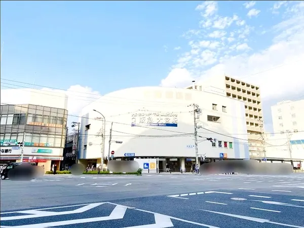 現地から約560ｍの阪急大宮駅