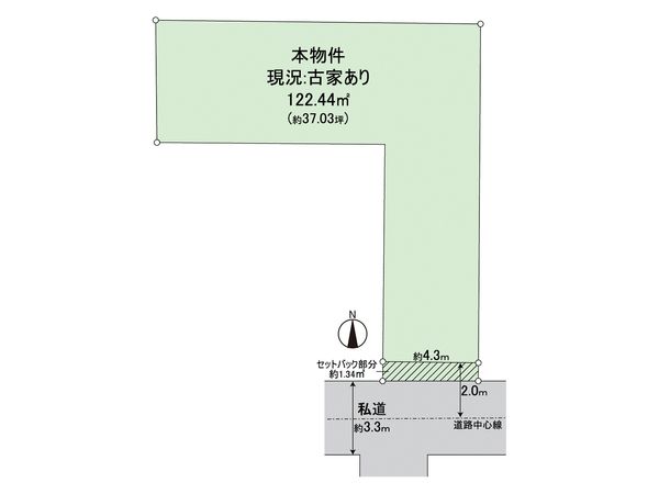 中京区西ノ京池ノ内町 区画図 中京区西ノ京池ノ内町 区画図