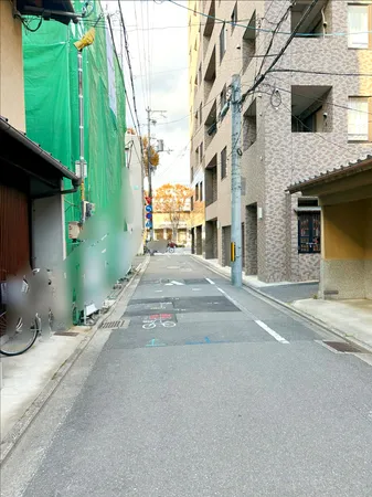 西側道路