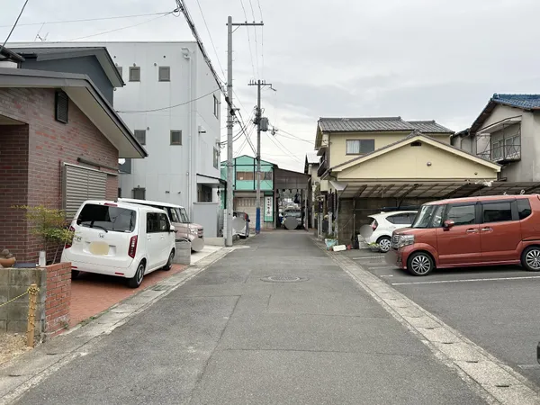 前面道路（南向きを撮影）
