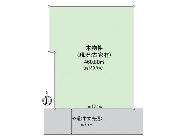 上京区油橋詰町 区画図 上京区油橋詰町 区画図