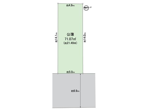 中京区薬師町 区画図