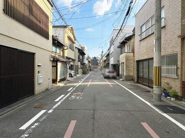 前面道路