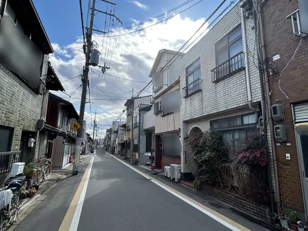 南向きの前面道路