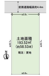 上京区栄町 区画図