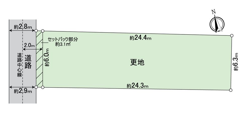 右京区太秦藤ケ森町 区画図 右京区太秦藤ケ森町 区画図